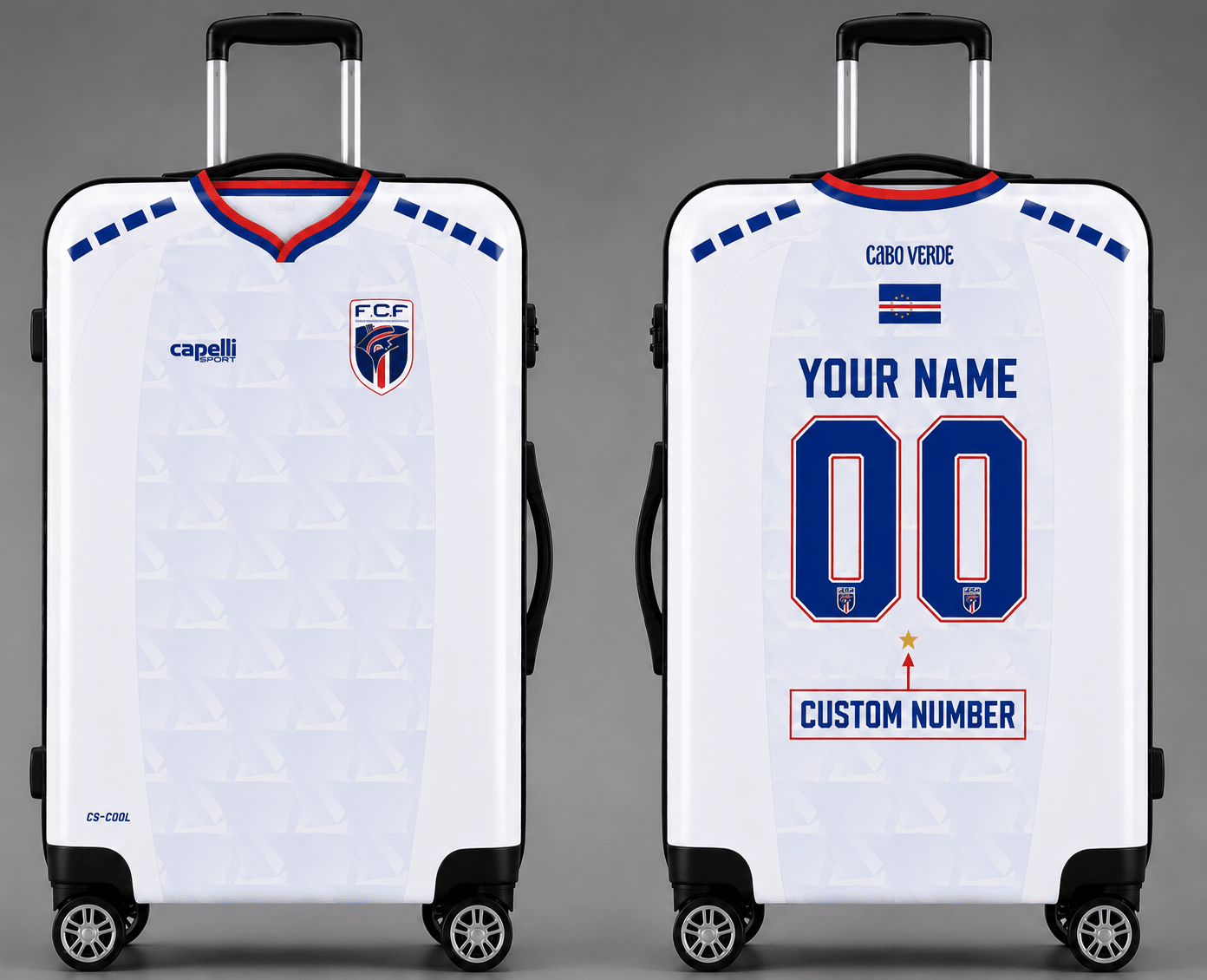 Cape Verde WC 26 Luggage Cover HN01