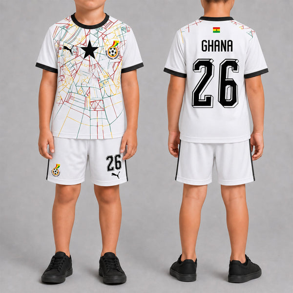 Ghana World Cup 2026 Home Kits For Kid