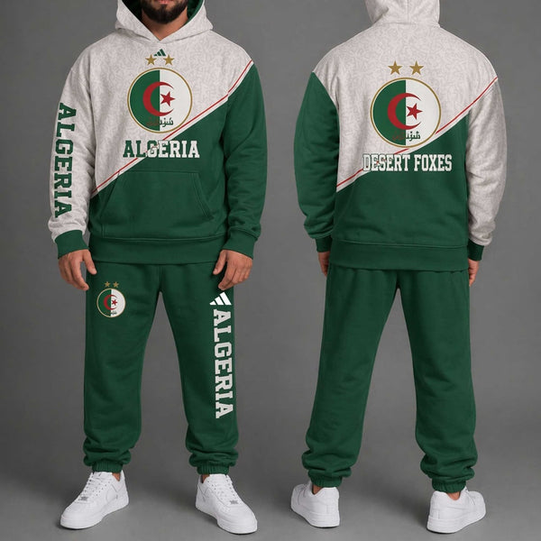 Algeria World Cup 2026 Hoodie Jogger Set PL001