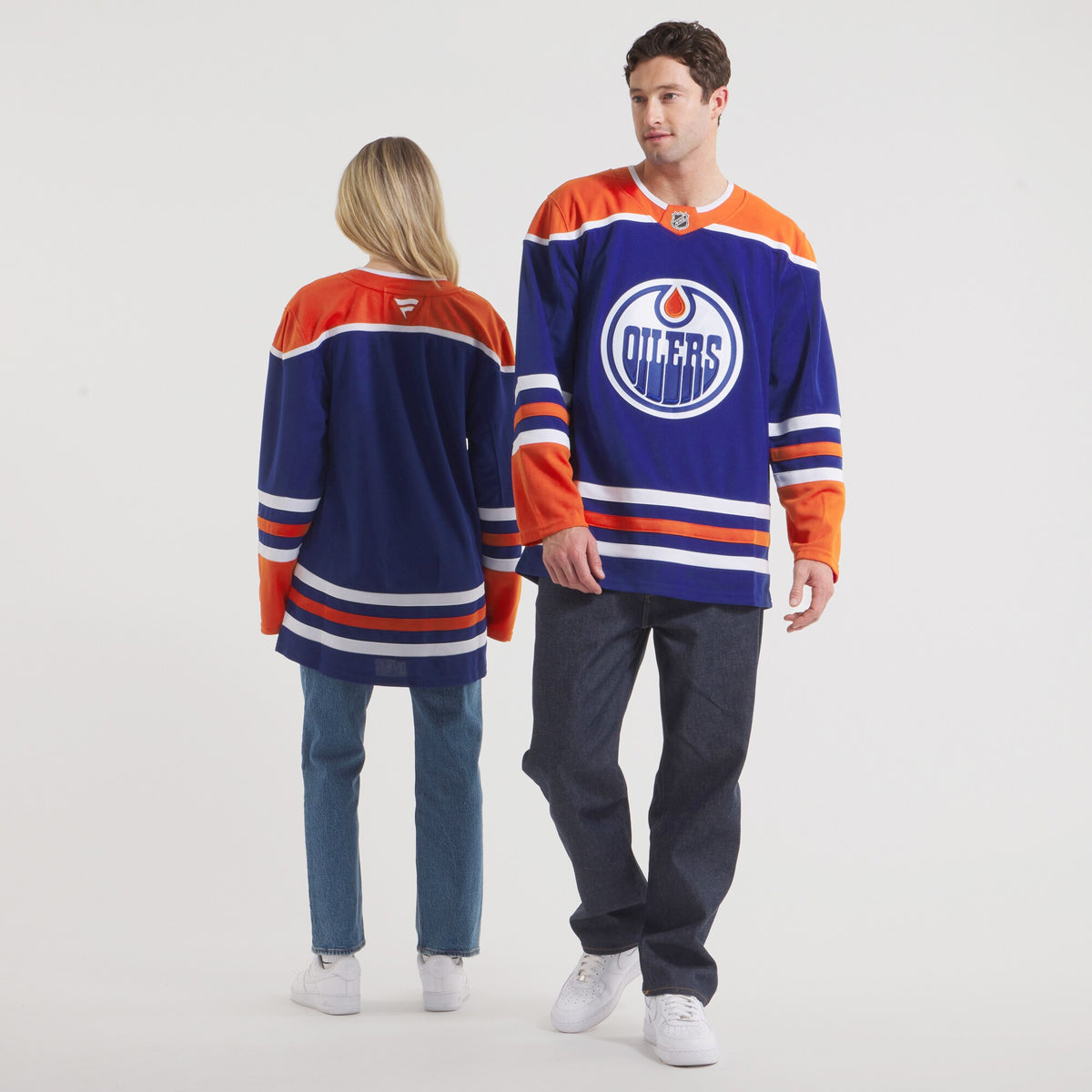 Edmonton Oilers Fanatics Royal Home Premium Jersey