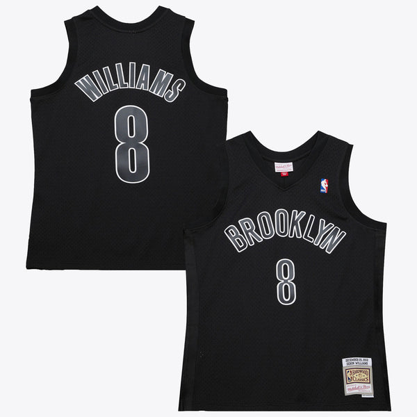 Brooklyn Nets Mitchell & Ness Deron Williams 2012 Day Authentic Jersey - Black