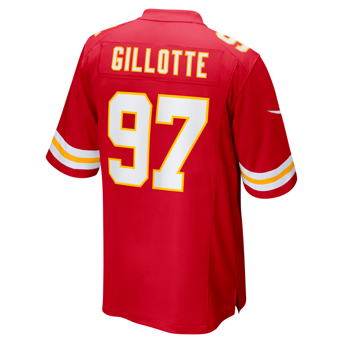 Kansas City Chiefs Ashton Gillotte Red Team Game Jersey