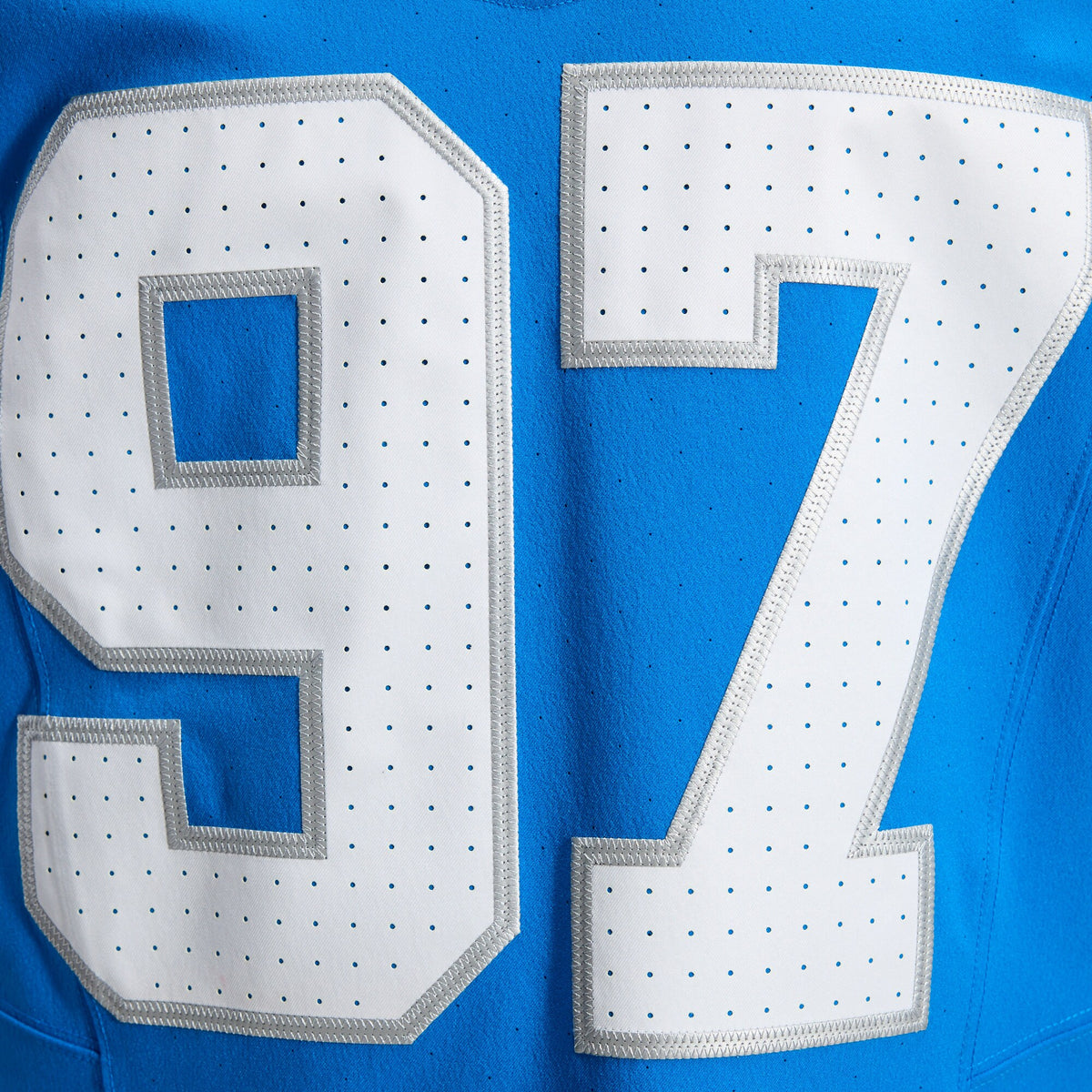 Detroit Lions Aidan Hutchinson Blue Team Vapor F.U.S.E. Elite Jersey