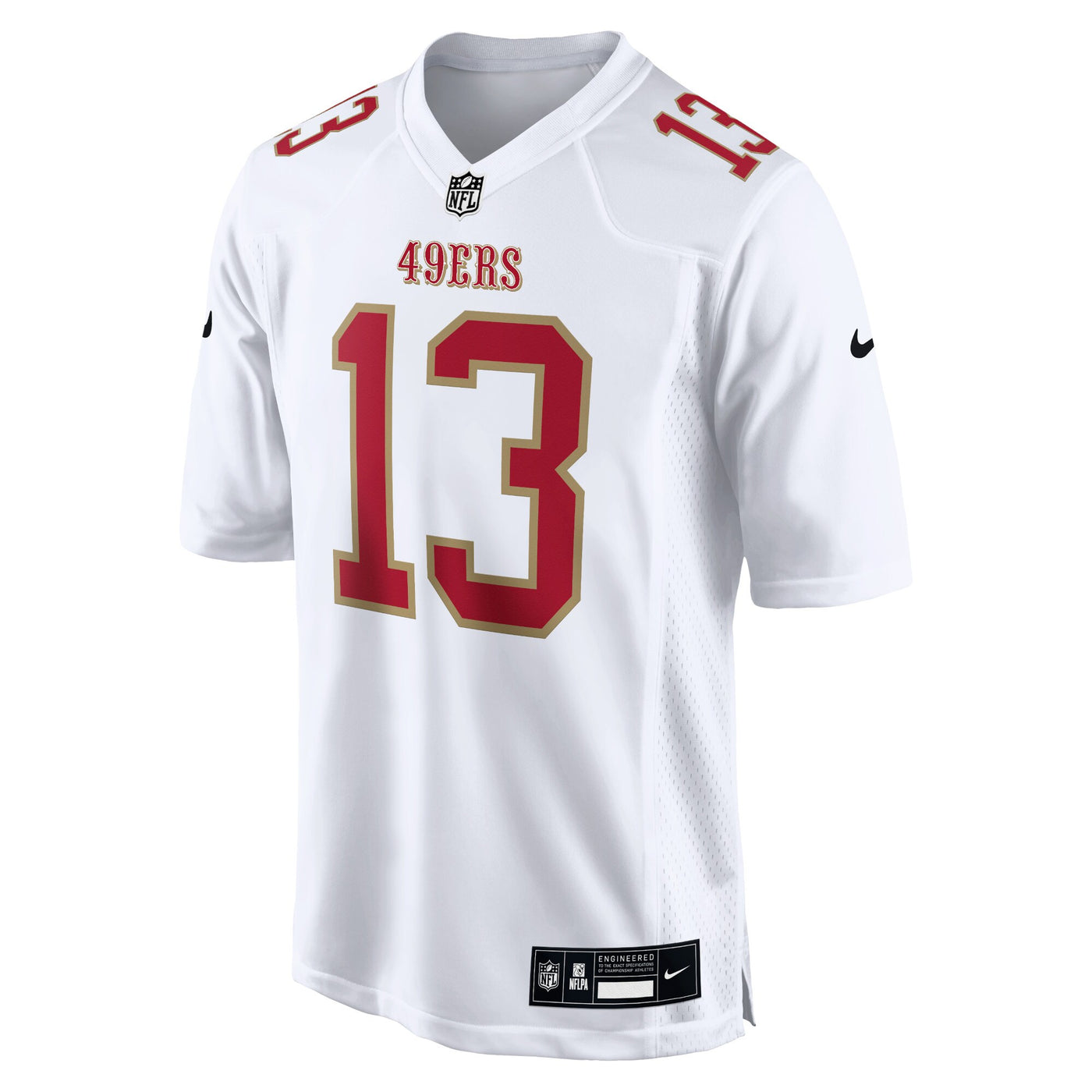 San Francisco 49ers Brock Purdy Nike Tundra White Fashion Game Jersey