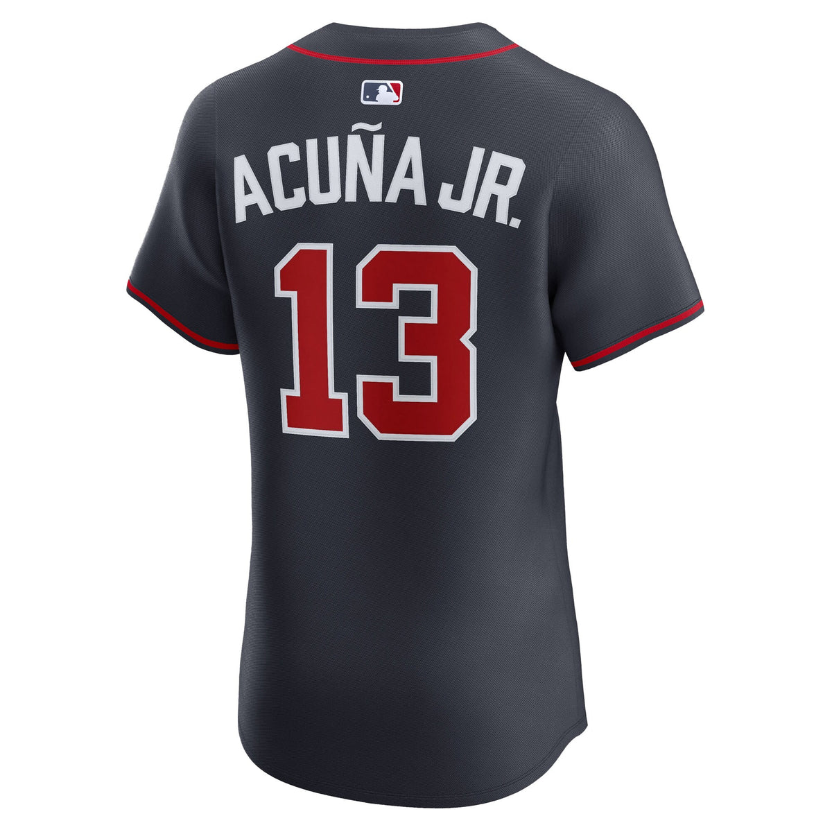 Atlanta Braves Ronald Acuña Jr. Navy Alternate Elite Jersey