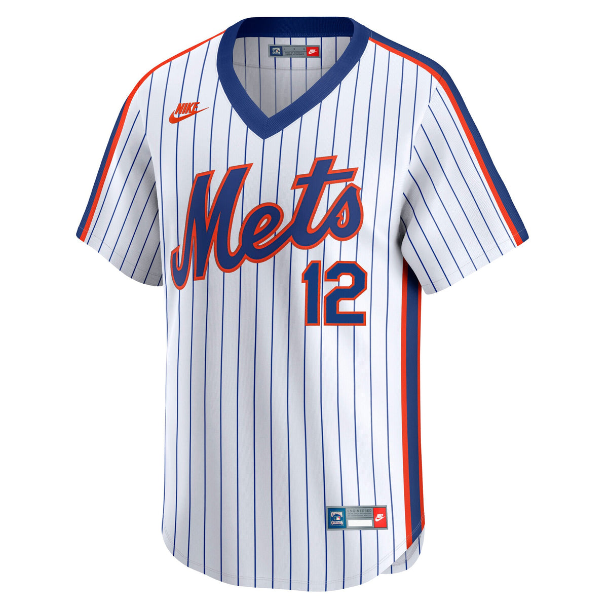 New York Mets Francisco Lindor White Throwback Cooperstown Collection Limited Jersey