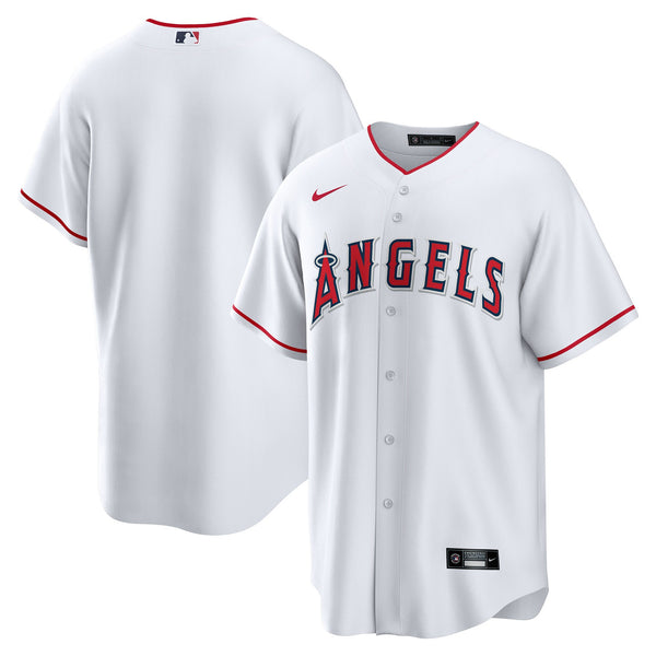 Los Angeles Angels White Home Big & Tall Replica Jersey