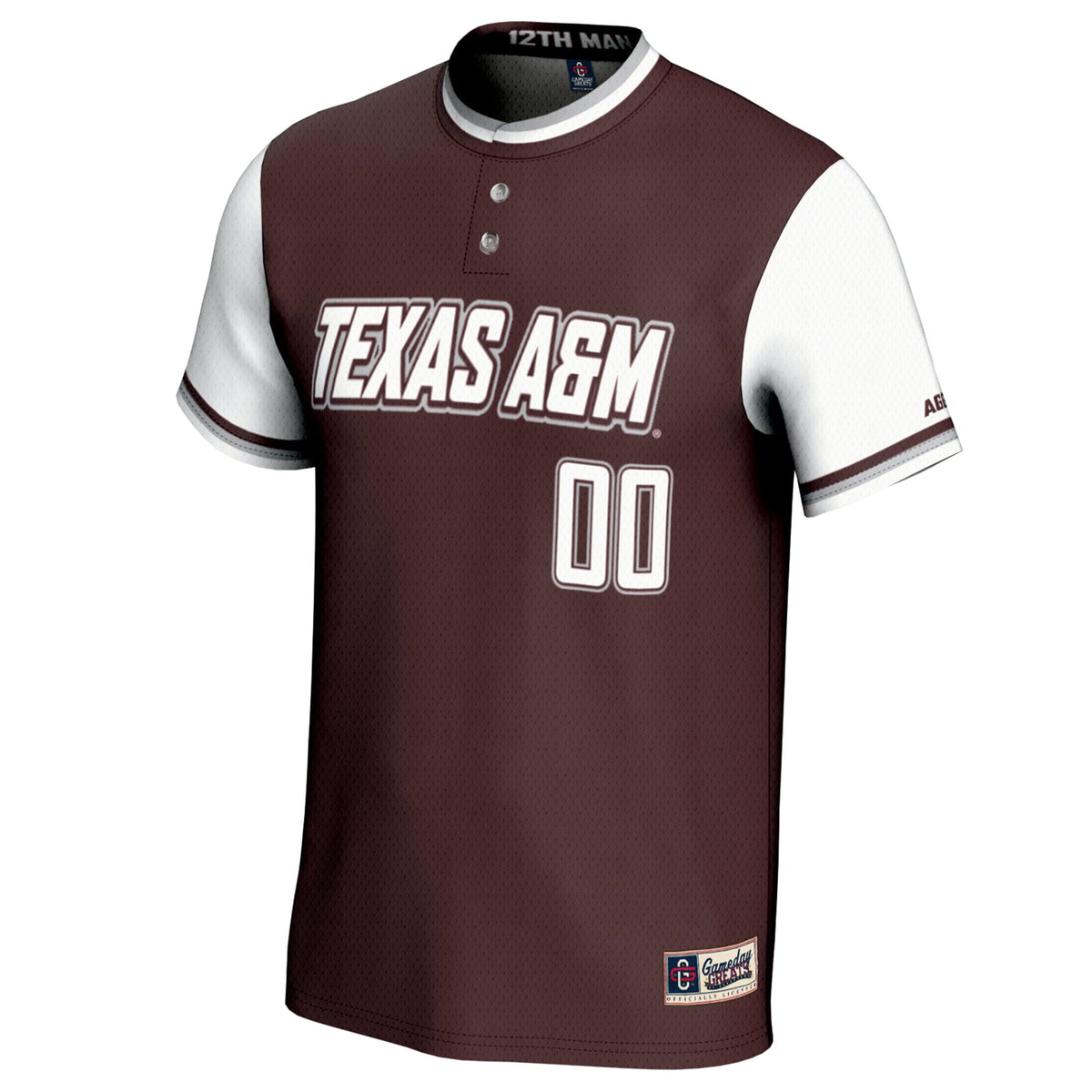 Texas A&M Aggies GameDay Greats NIL Pick-A-Player Lightweight Softball Jersey - Maroon