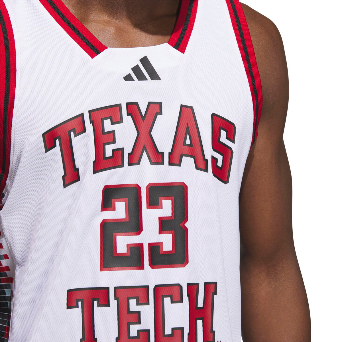 #23 Texas Tech Red Raiders Replica Swingman Jersey - White