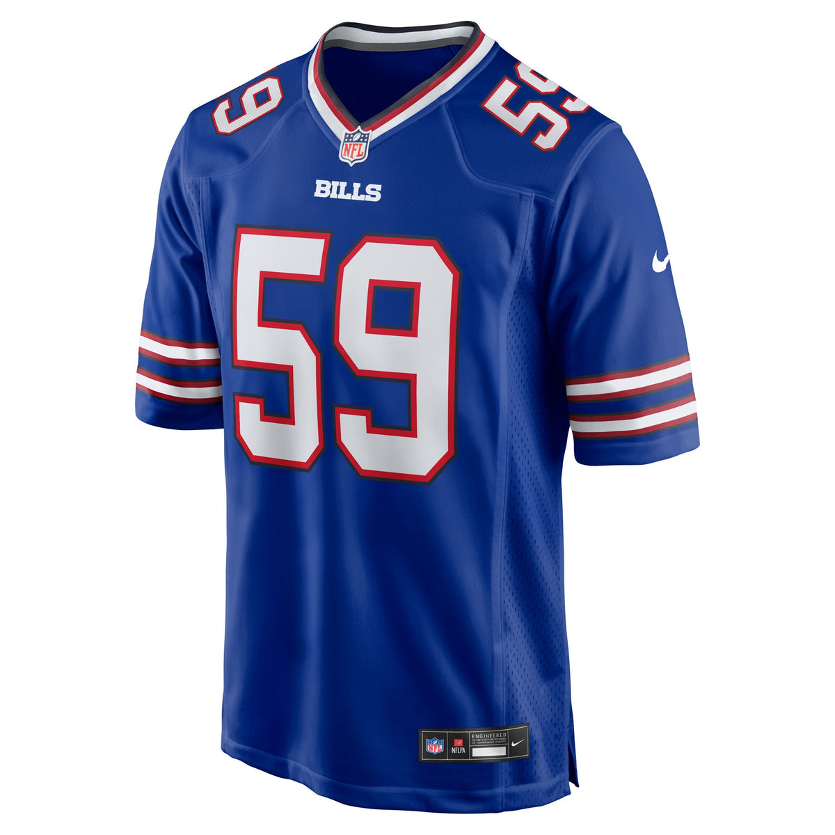 Buffalo Bills Shaq Lawson Royal Team Game Jersey