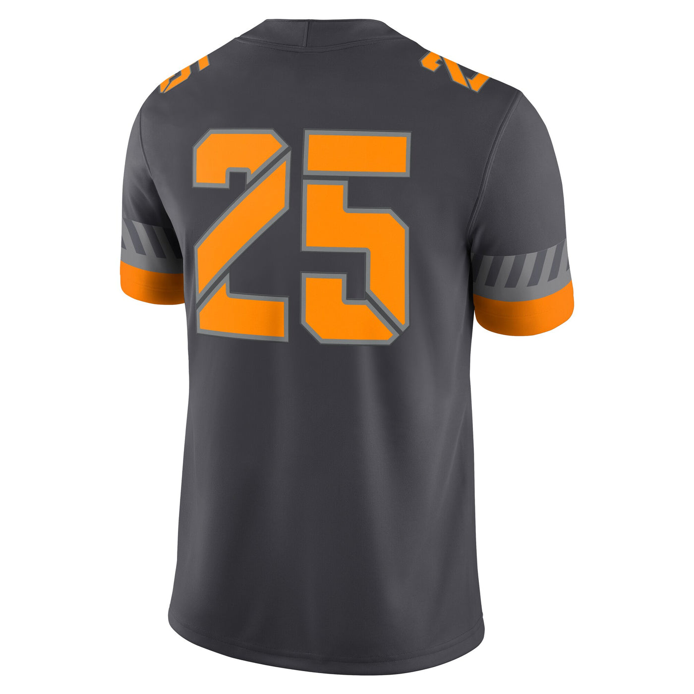 Nike #25 Anthracite Tennessee Volunteers Game Jersey