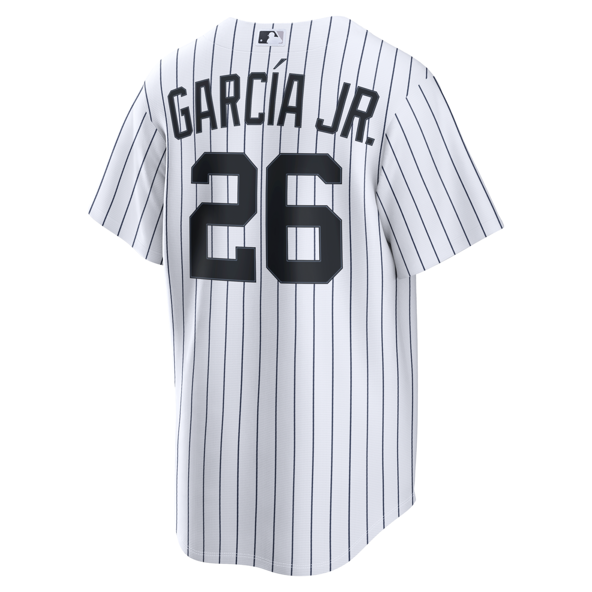 New York Yankees Luis García Jr. White Home Replica Jersey