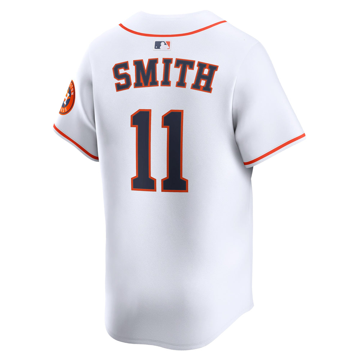 Houston Astros Cam Smith #11 White Home Limited Player Jersey