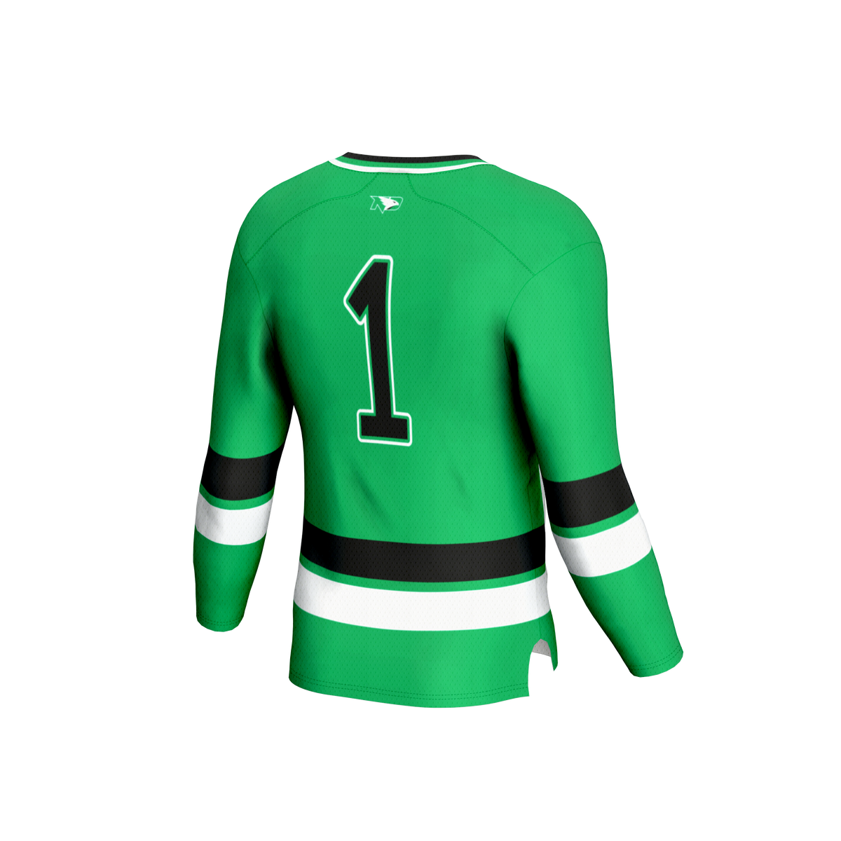 North Dakota GameDay Greats Lightweight Hockey Fashion Jersey - Kelly Green