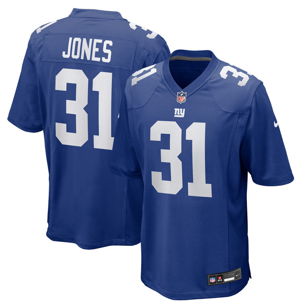 New York Giants Nic Jones Royal Team Game Jersey