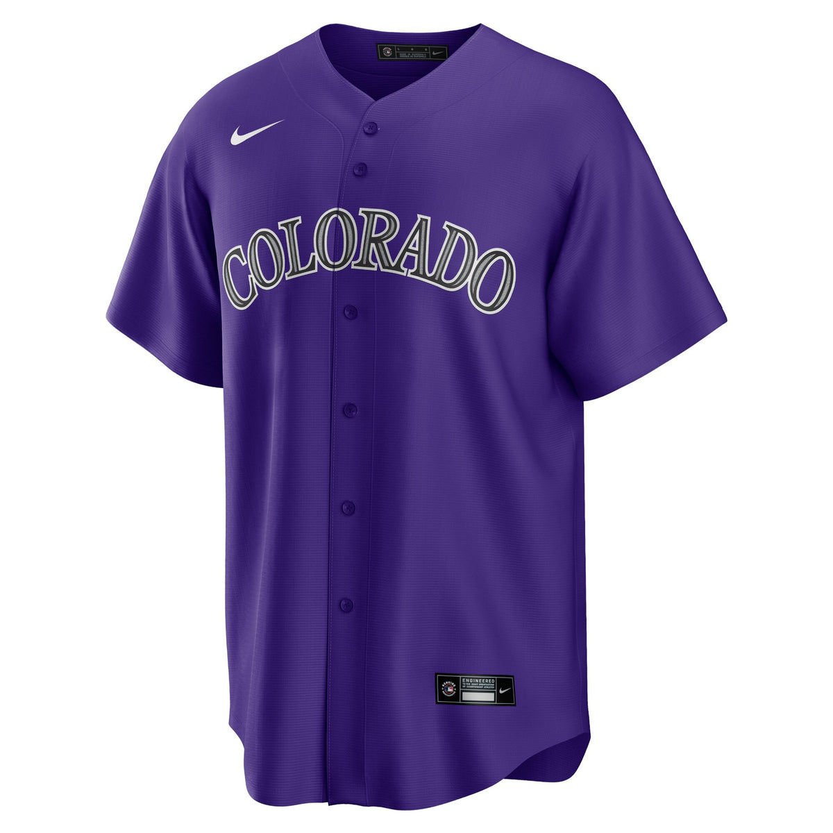 Colorado Rockies Kris Bryant Purple Alternate Replica Player Jersey