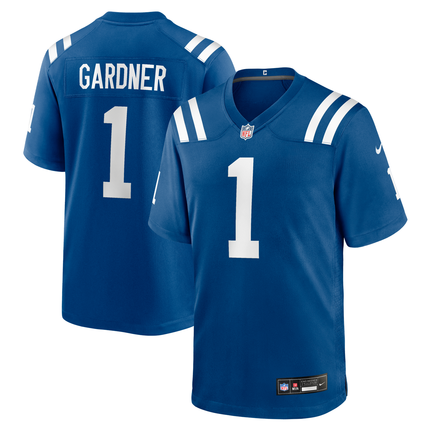 Indianapolis Colts Ahmad Sauce Gardner Nike Royal Team Game Jersey