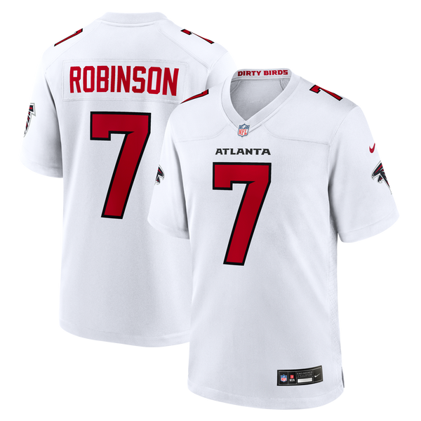 Atlanta Falcons Bijan Robinson Nike White Game Jersey