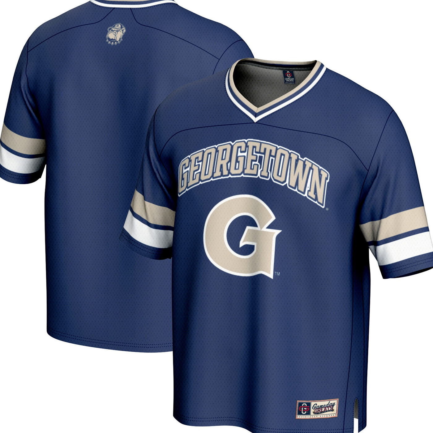 GameDay Greats Navy Georgetown Hoyas Spirit Football Jersey