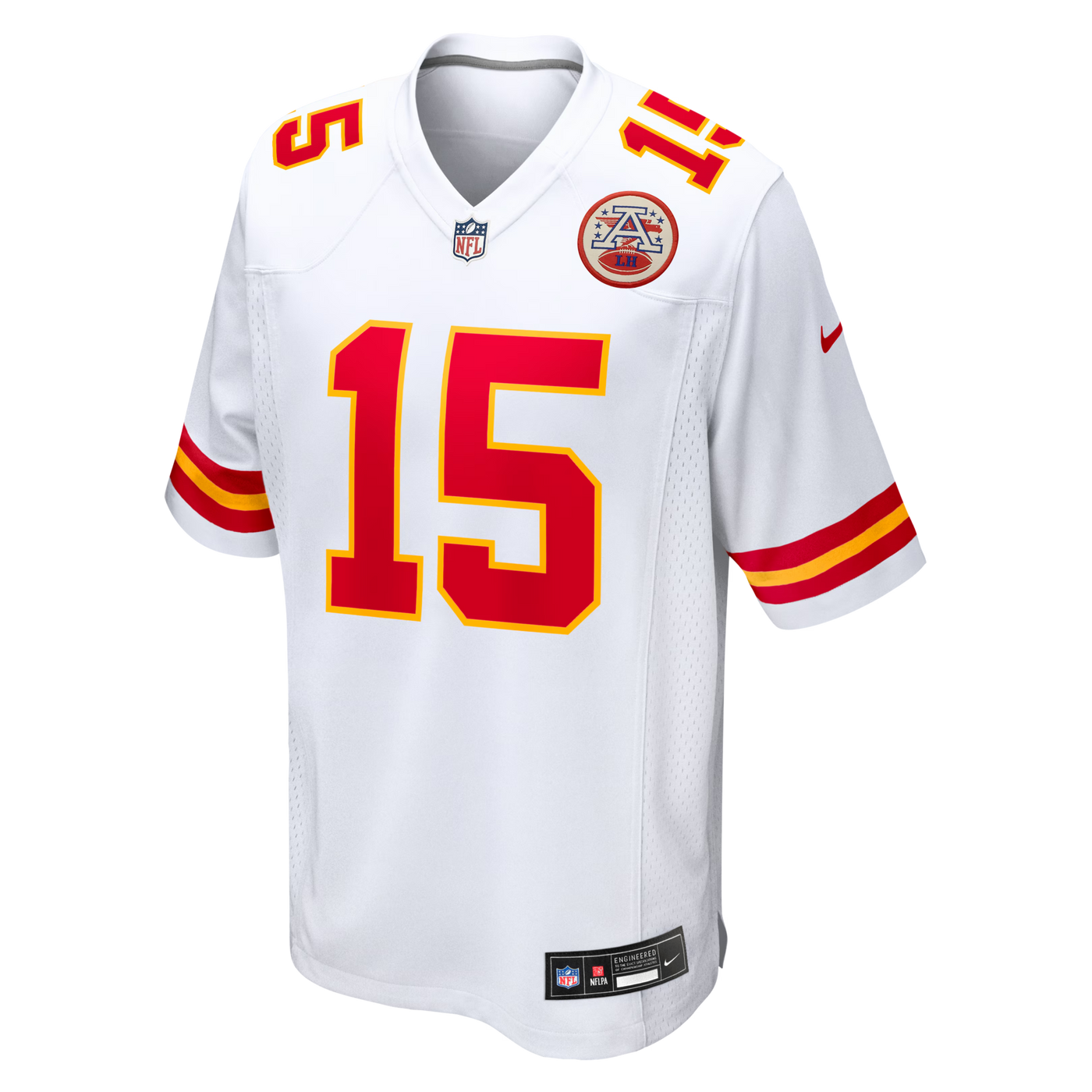 Kansas City Chiefs Patrick Mahomes Nike White Game Jersey