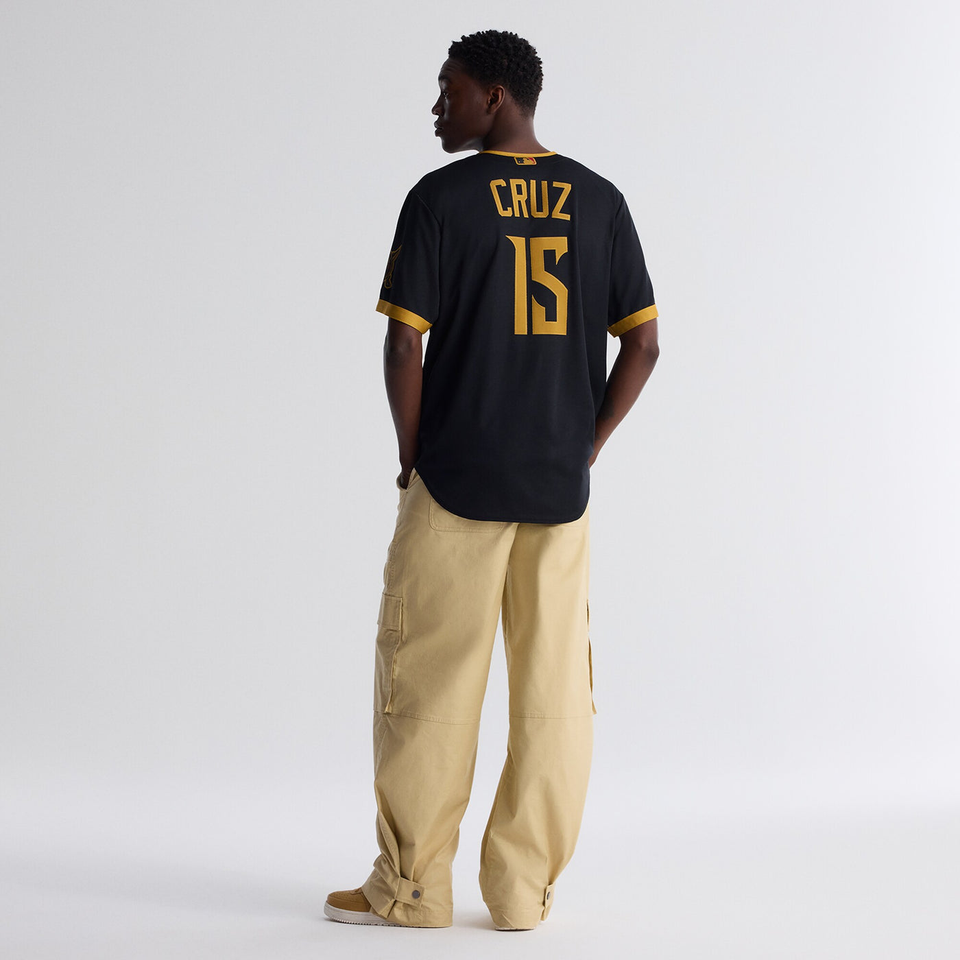 Pittsburgh Pirates Oneil Cruz Nike Black 2026 City Connect Stadium Jersey