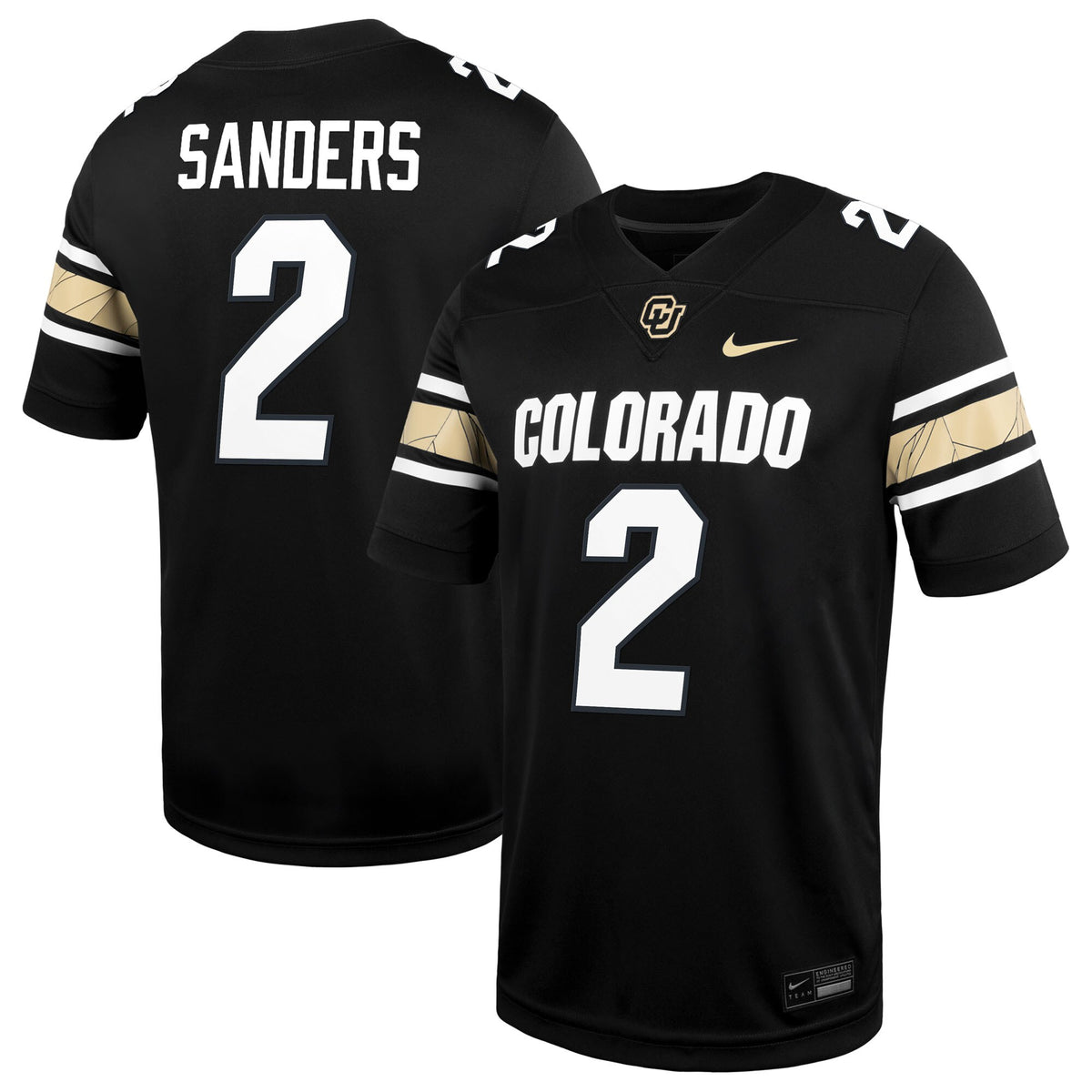 Shedeur Sanders Colorado Buffaloes Alternate Alumni Game Jersey - Black