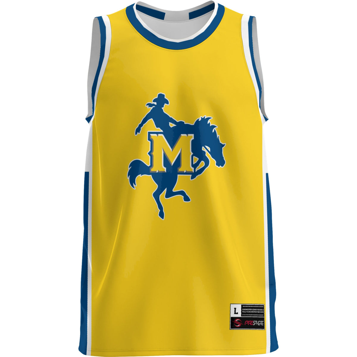 McNeese State Cowboys GameDay Greats Lightweight Basketball Jersey - Blue