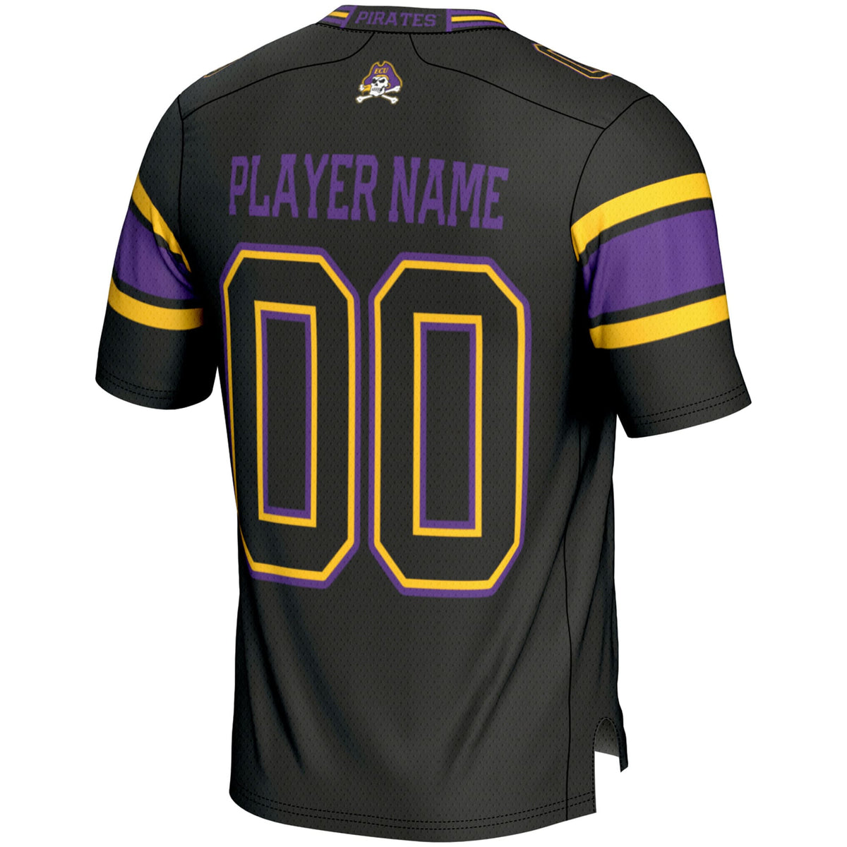 ECU Pirates GameDay Greats NIL Pick-A-Player Football Jersey - Black