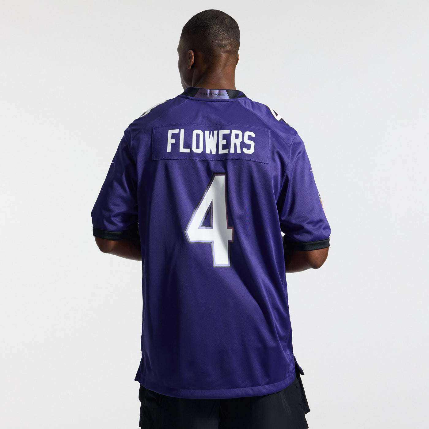 Baltimore Ravens Zay Flowers Nike Purple Team Game Jersey