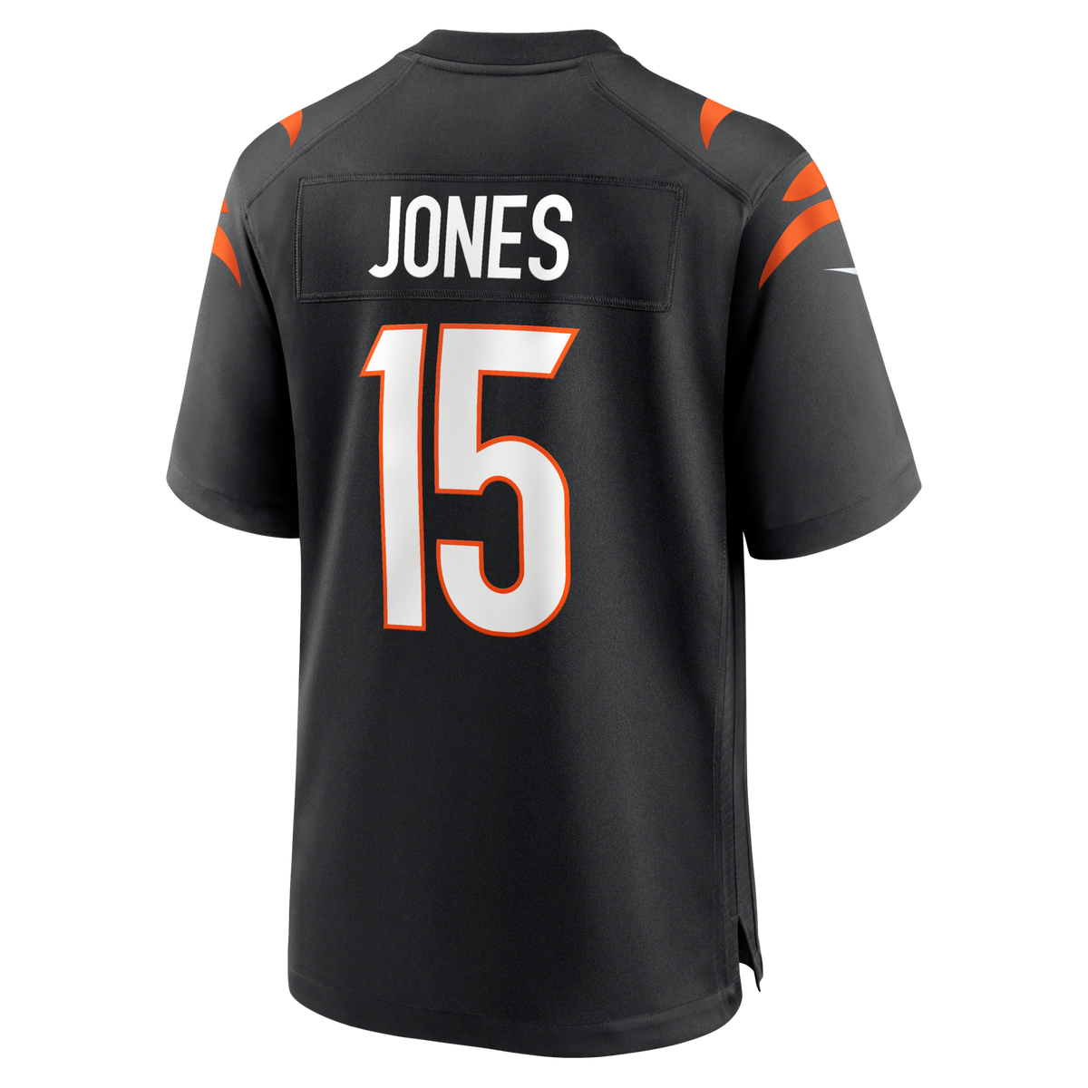 Cincinnati Bengals Charlie Jones Black Team Game Jersey