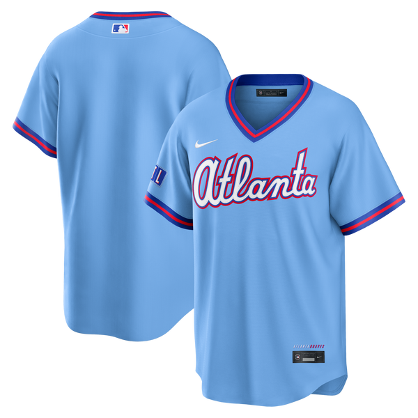 Atlanta Braves Nike Powder Blue 2026 City Connect Stadium Jersey