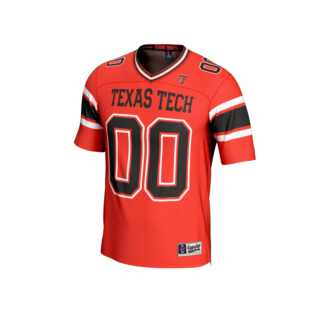 Texas Tech Red Raiders GameDay Greats Personalized Football Fashion Jersey - Red