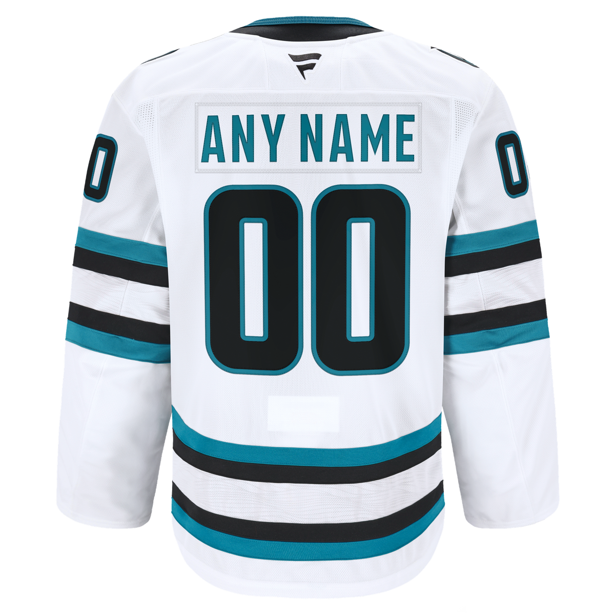 San Jose Sharks Fanatics White Away Authentic Pro Custom Jersey