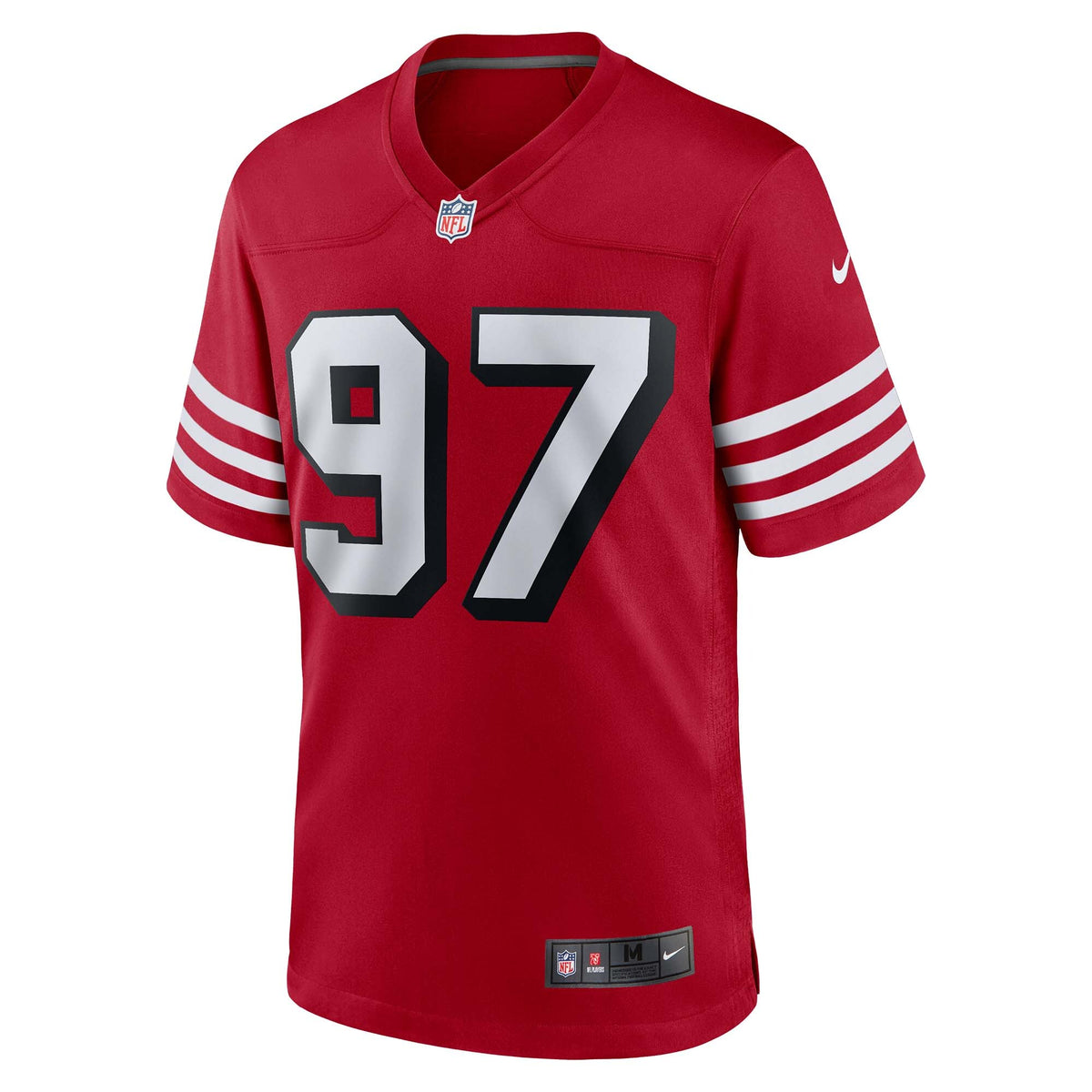 San Francisco 49ers Nick Bosa Scarlet Alternate Game Jersey