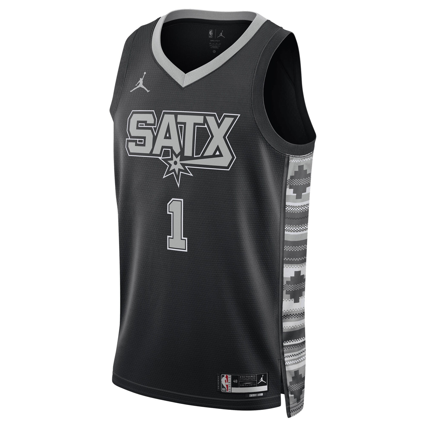 San Antonio Spurs Jordan Brand Statement Edition Swingman Jersey - Victor Wembanyama
