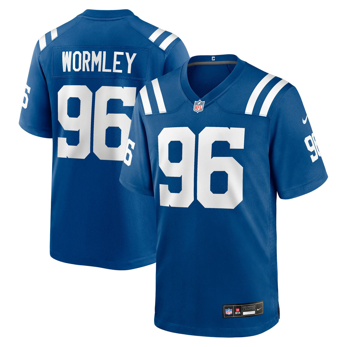 Indianapolis Colts Chris Wormley Royal Team Game Jersey