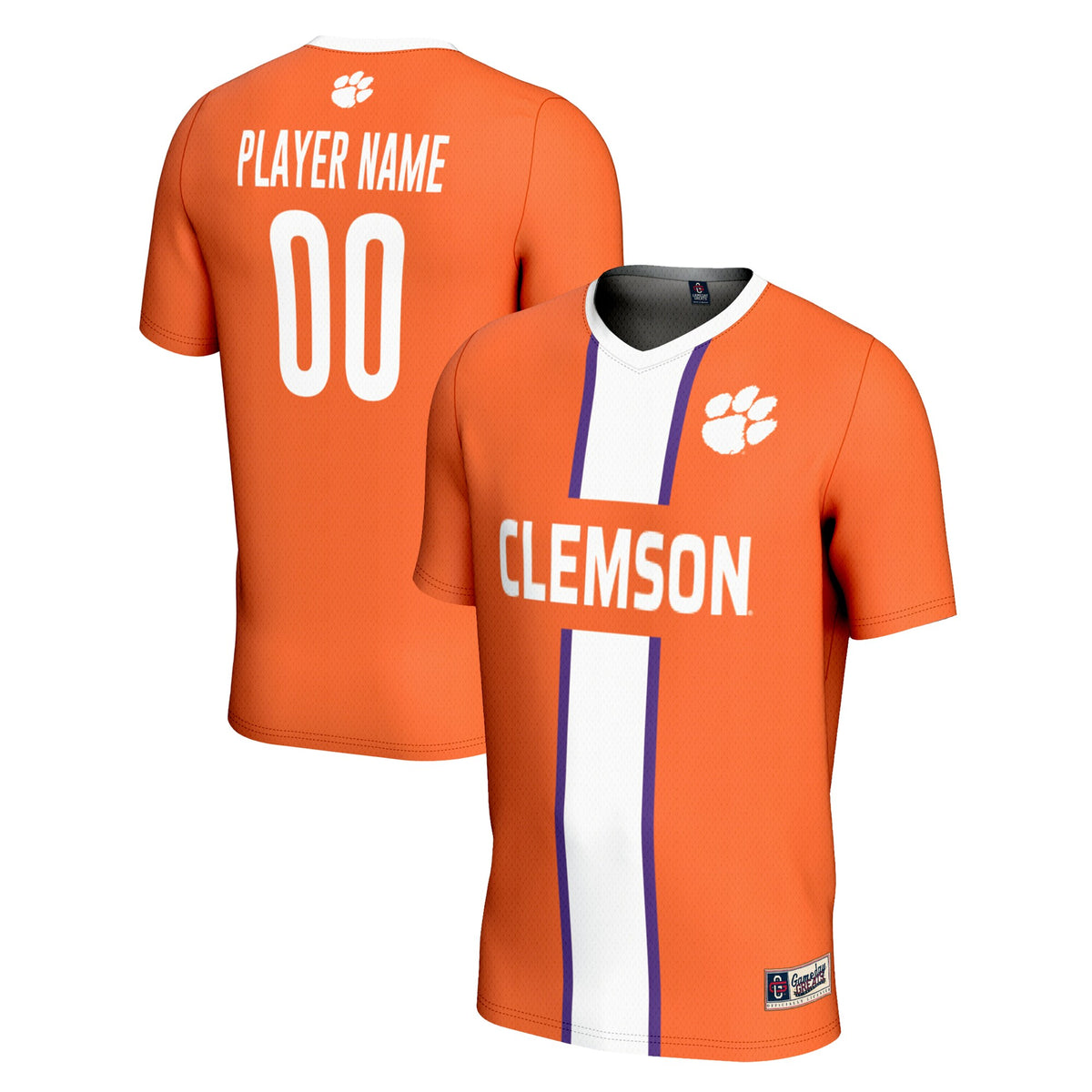 Clemson Tigers GameDay Greats Pick-A-Player NIL Lightweight Soccer Jersey - Orange