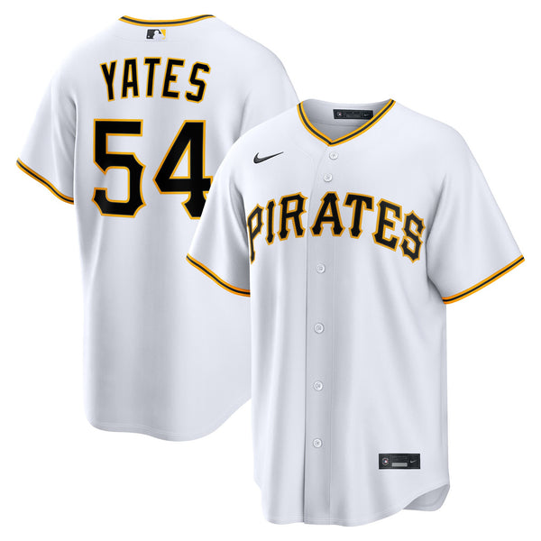 Pittsburgh Pirates Kirby Yates White Home Replica Jersey