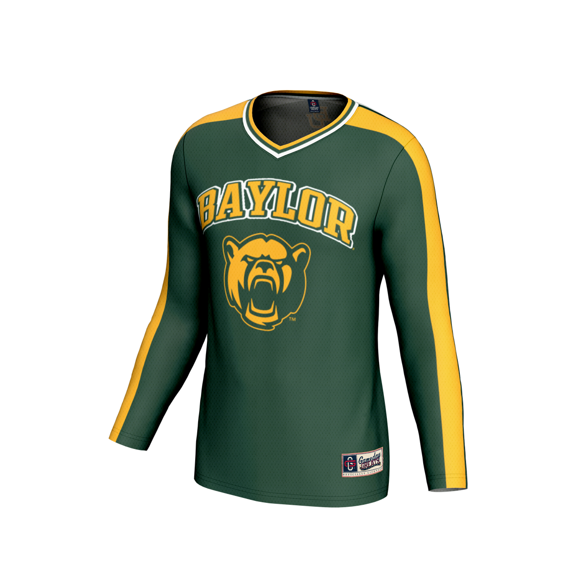 #1 Baylor Bears GameDay Greats Lightweight Volleyball Fashion Jersey - Green