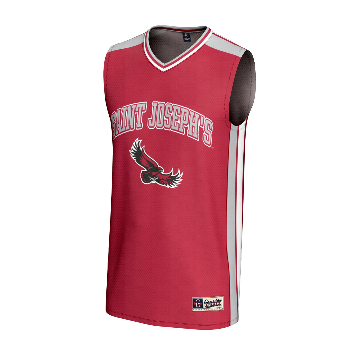 Saint Joseph's Hawks GameDay Greats Spirit Basketball Jersey - Crimson