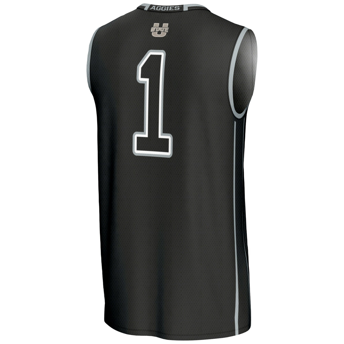 #1 Utah State Aggies GameDay Greats Lightweight Basketball Jersey - Black