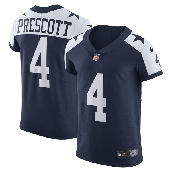 Dallas Cowboys Dak Prescott Nike Navy Alternate Vapor Elite Player Jersey