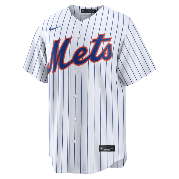 New York Mets Jorge Polanco White Home Replica Jersey
