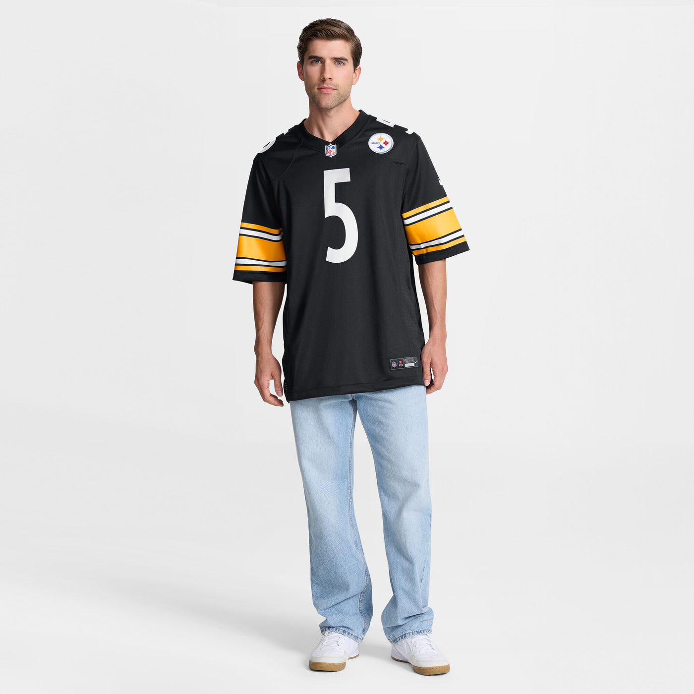 Pittsburgh Steelers Jalen Ramsey Nike Black Team Game Jersey