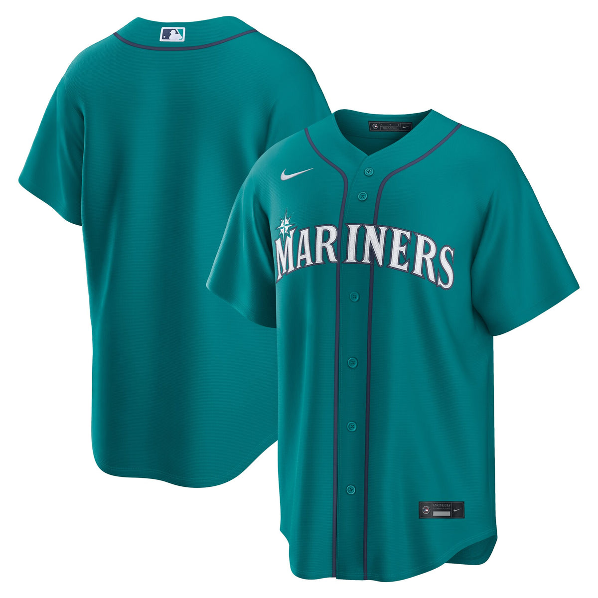 Seattle Mariners Teal Alternate Replica Jersey