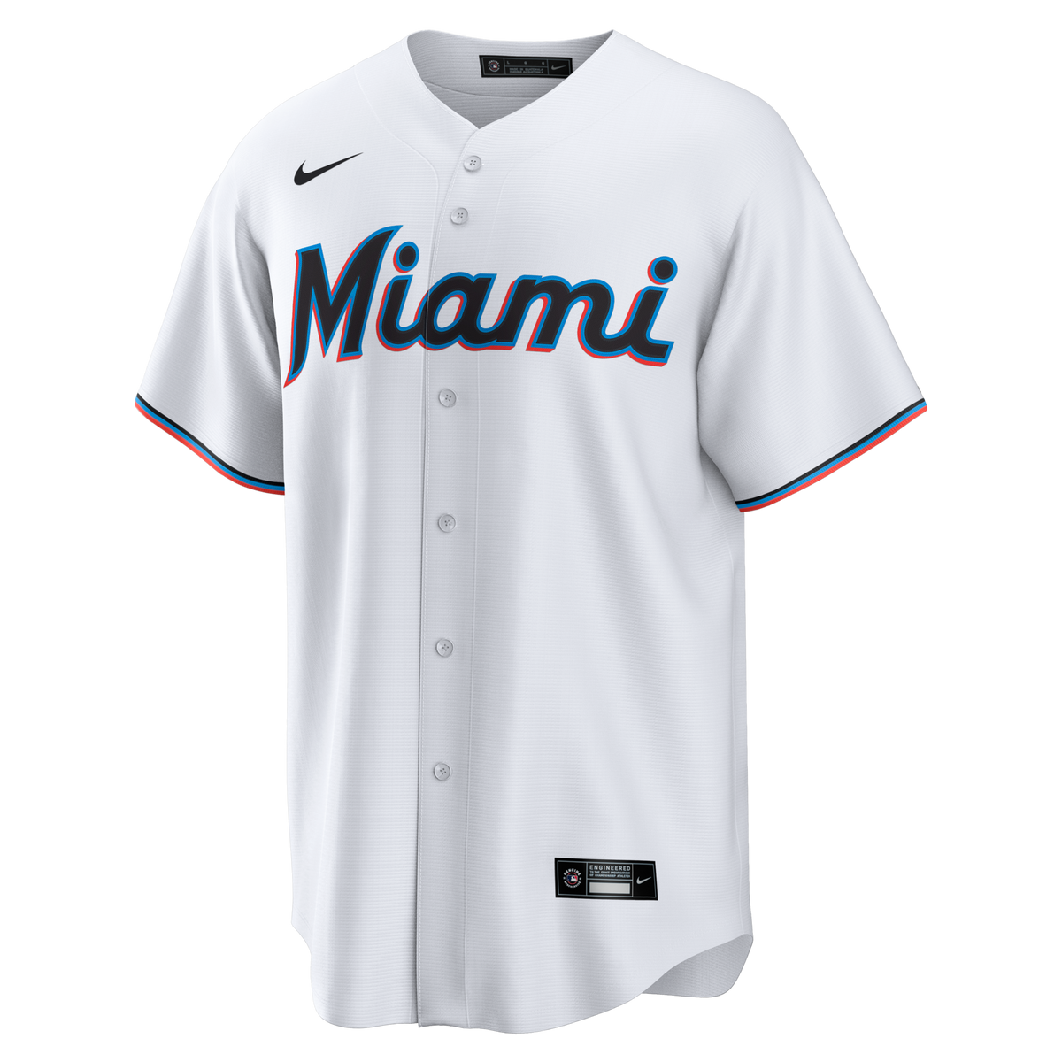 Miami Marlins Griffin Conine White Home Replica Jersey