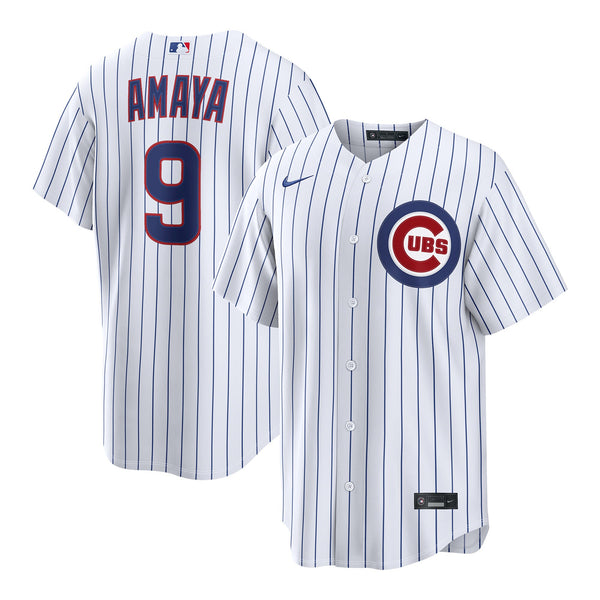 Chicago Cubs Miguel Amaya White Home Replica Jersey