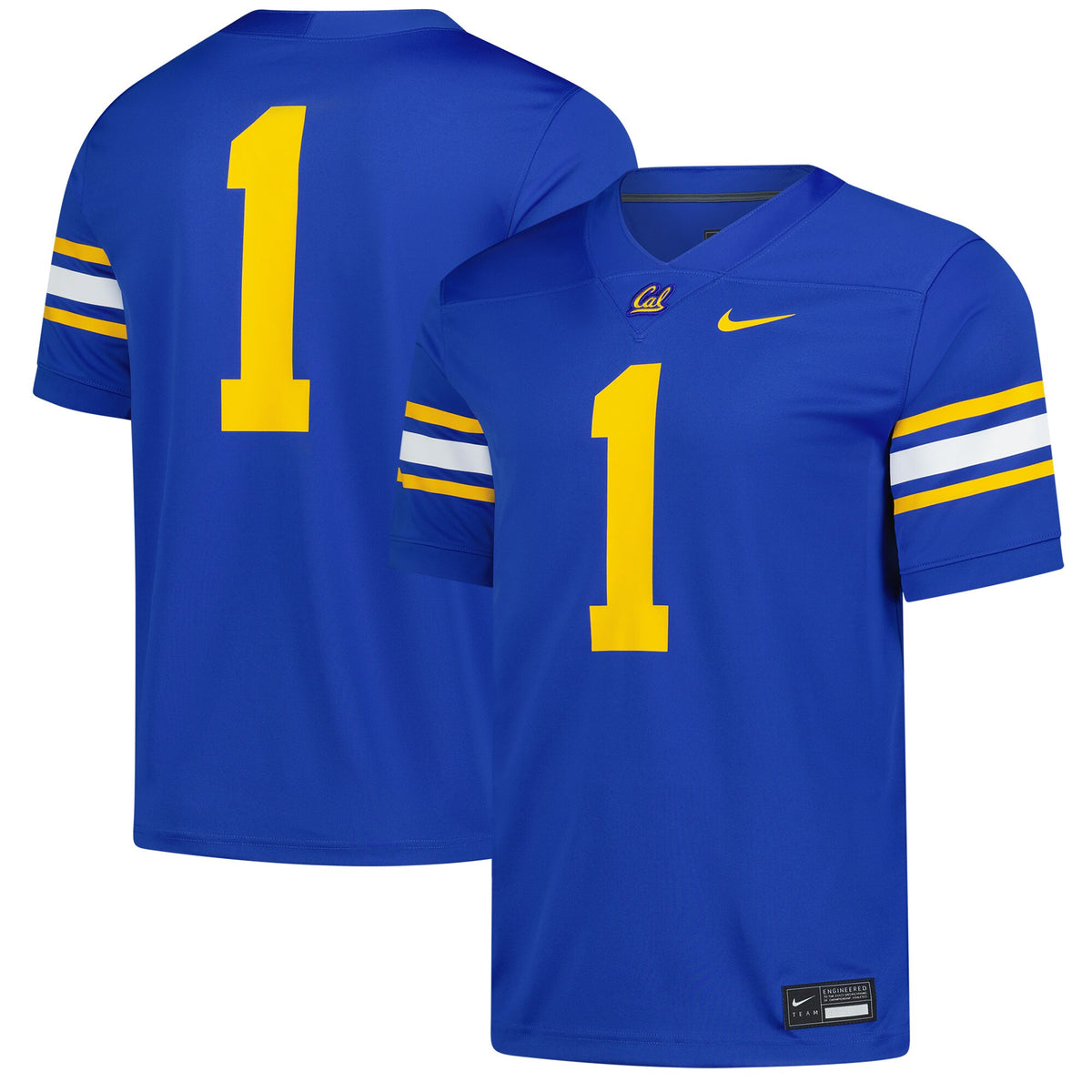 #1 Cal Bears Alternate Game Football Jersey - Royal