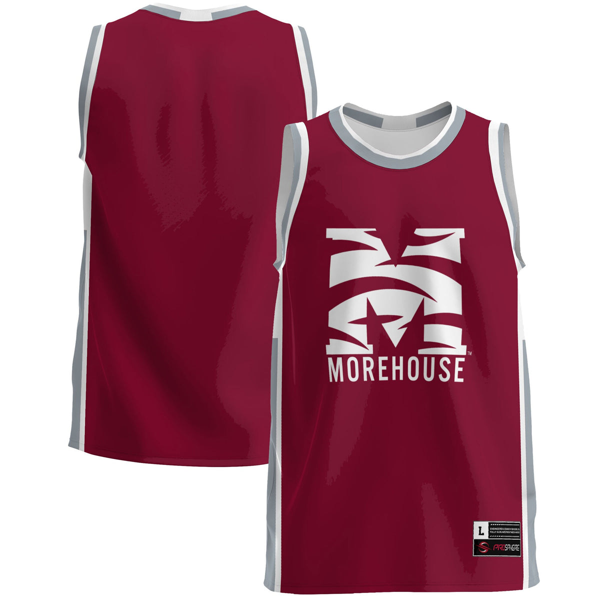Morehouse Maroon Tigers GameDay Greats Lightweight Basketball Jersey - Maroon