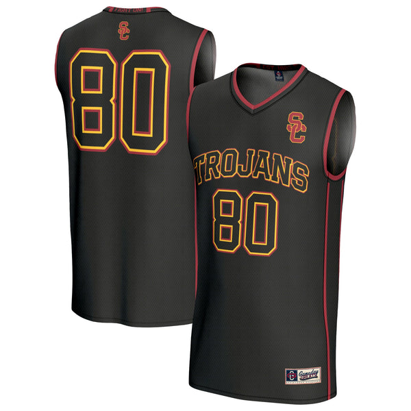 GameDay Greats #80 Black USC Trojans Lightweight Basketball Fashion Jersey